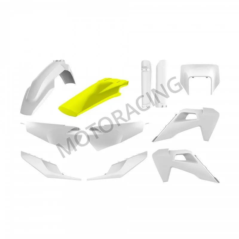 ΚΟΥΣΤΟΥΜΙ HUSQVARNA TE 150, 250 & 300 20'-23' / FE 250, 350, 450 & 501 20'-23' ΛΕΥΚΟ-ΚΙΤΡΙΝΟ POLISPORT ΓΝΗΣΙΟ