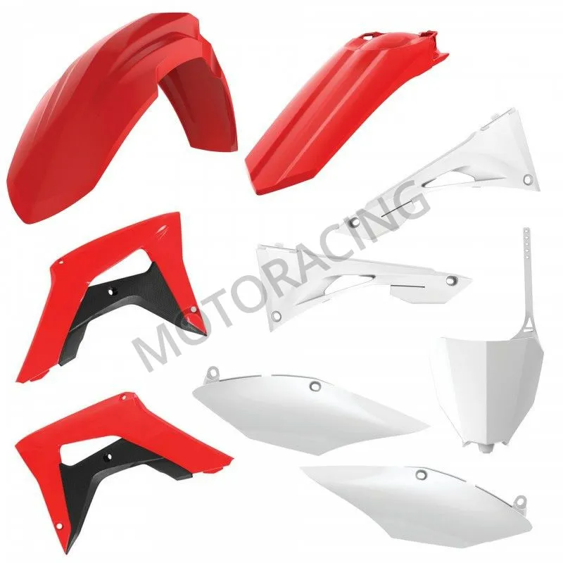 ΚΟΥΣΤΟΥΜΙ HONDA CRF 450RX 17'-19' ΛΕΥΚΟ-ΚΟΚΚΙΝΟ POLISPORT ΓΝΗΣΙΟ