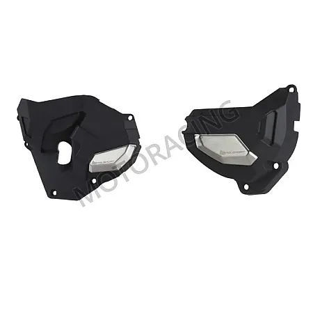 ΣΕΤ ΚΑΠΑΚΙA ΣΥΜΠΛΕΚΤΗ & ΒΟΛΑΝ HONDA CBR 650F 14'-20' ΜΑΥΡΟ POLISPORT