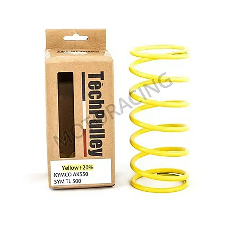 ΕΛΑΤΗΡΙΟ ΒΑΡΙΑΤΟΡ KYMCΟ AK 550i NOODOE 17'-24' / SYM MAXSYM TL 500 19'-20' ΚΙΤΡΙΝΟ TECH PULLEY