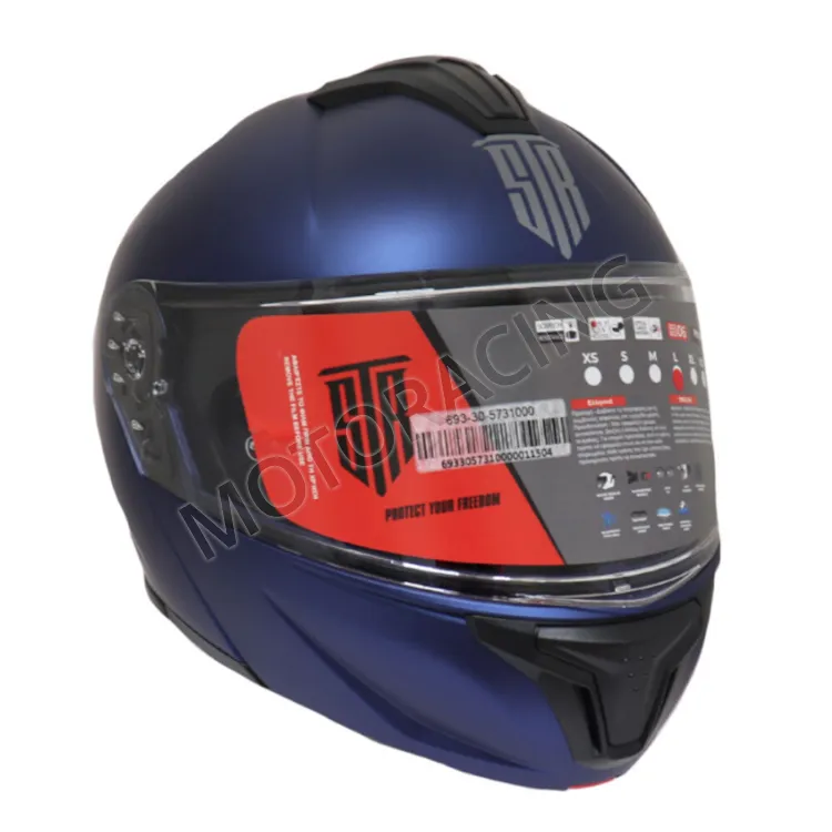 ΚΡΑΝΟΣ ΜΗΧΑΝΗΣ ΣΠΑΣΤΟ STR VELOCE ΜΠΛΕ ΜΑΤ ΜΕ ΕΣΩΤΕΡΙΚΗ ΖΕΛΑΤΙΝΑ ΦΙΜΕ