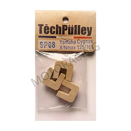 ΚΛΙΠΣ ΒΑΡΙΑΤΟΡ YAMAHA N-MAX 155 15'-20' / X-MAX 125 09'-20' / NXC 125 CYGNUS-X 04'-11' TECH PULLEY (3 ΤΜΧ)