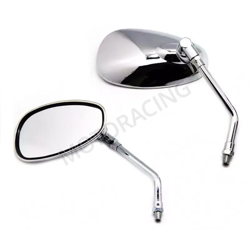 ΣΕΤ ΚΑΘΡΕΦΤΕΣ ΔΕΞΙΟΣ / ΑΡΙΣΤΕΡΟΣ 10mm ΟΒΑΛ ΧΡΩΜΙΟ QY113