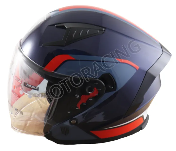 ΚΡΑΝΟΣ ΜΗΧΑΝΗΣ ΑΝΟΙΧΤΟ STR STING ΜΕ ΕΣΩΤΕΡΙΚΗ ΖΕΛΑΤΙΝΑ ΦΙΜΕ ΜΠΛΕ - ΚΟΚΚΙΝΟ