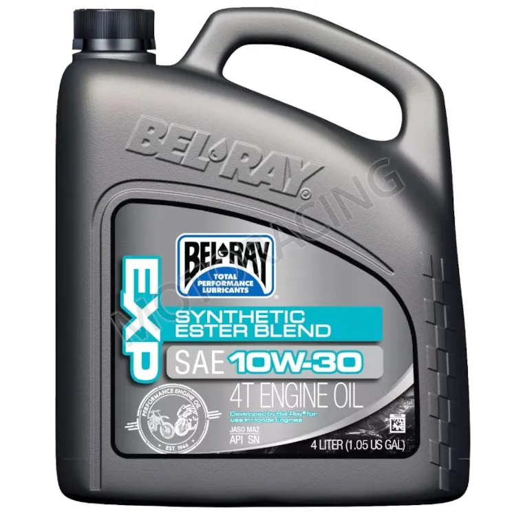 ΛΑΔΙ ΜΗΧΑΝΗΣ BEL-RAY 10W-30 4T EXP / ESTER HMIΣΥΝΘΕΤΙΚΟ 4L