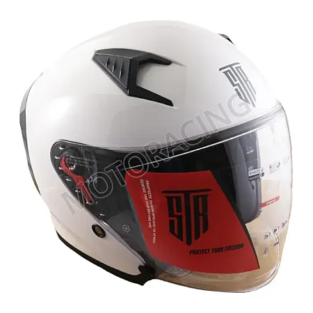 ΚΡΑΝΟΣ ΜΗΧΑΝΗΣ ΑΝΟΙΧΤΟ STR STING ΛΕΥΚΟ ΜΕ ΕΣΩΤΕΡΙΚΗ ΖΕΛΑΤΙΝΑ ΦΙΜΕ