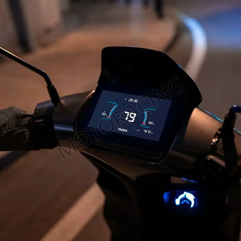 ΗΛΕΚΤΡΙΚΟ SCOOTER YADEA FIERIDER EURO 5 ABS ΓΚΡΙ 5500W – ΜΑΧ 11000W