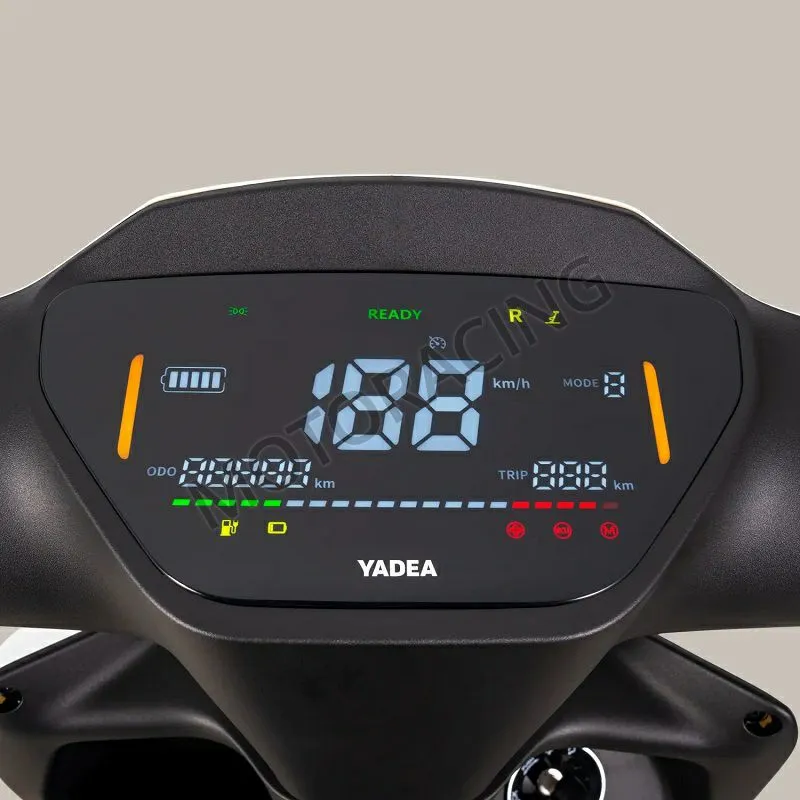 ΗΛΕΚΤΡΙΚΟ SCOOTER YADEA VOLTGUARD EURO 5+ ΜΑΥΡΟ 1500W – ΜΑΧ 2300W