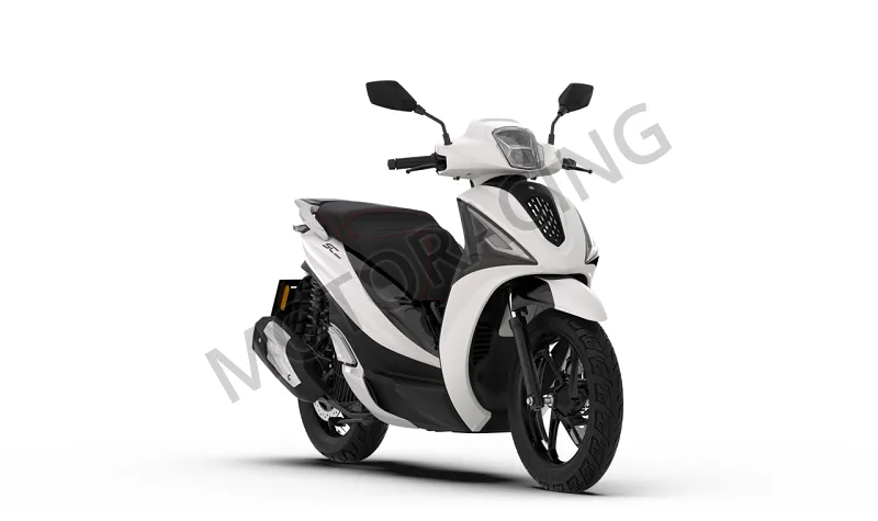 MBP SC 125LX ABS E5+ ΜΕ ΣΧΑΡΑ ΛΕΥΚΟ