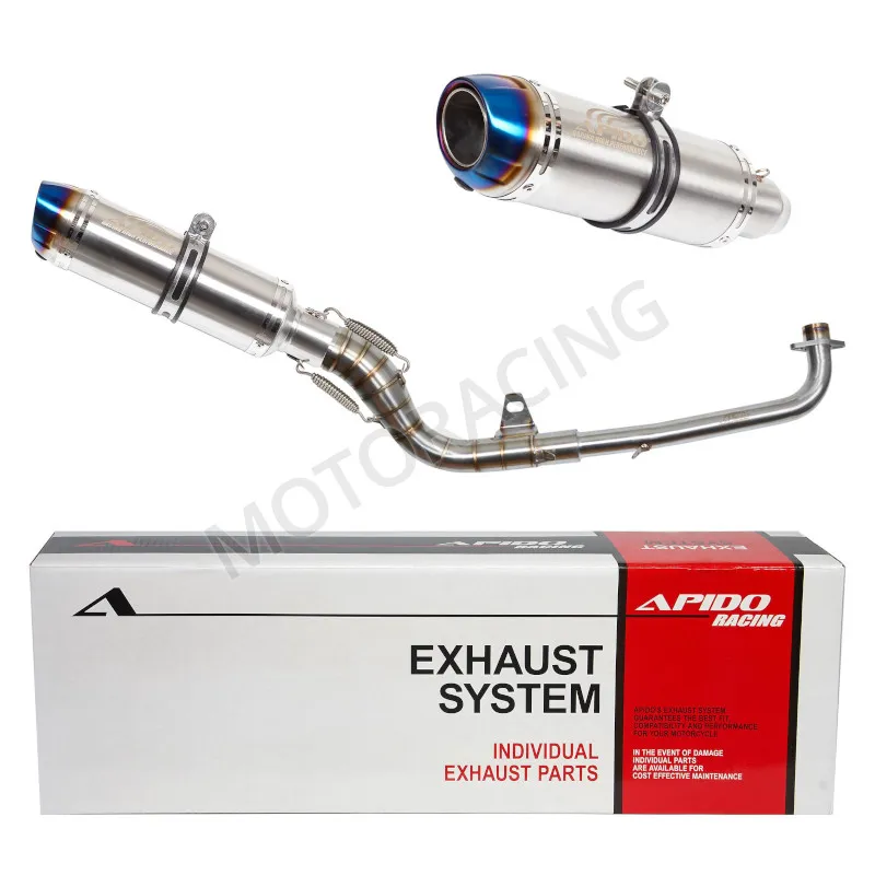 ΕΞΑΤΜΙΣΗ HONDA SUPRA 100 99'-03' APIDO HIGH UP ΑΣΗΜΙ-ΜΠΛΕ