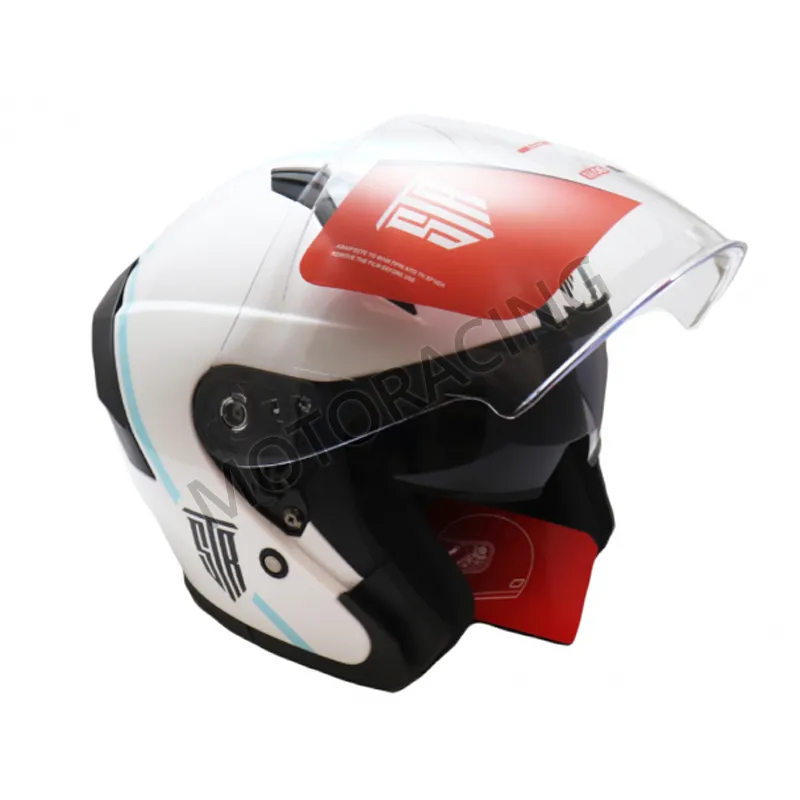 ΚΡΑΝΟΣ ΜΗΧΑΝΗΣ ΑΝΟΙΧΤΟ STR URBANO ΛΕΥΚΟ-ΜΠΛΕ ΜΕ ΕΣΩΤΕΡΙΚΗ ΖΕΛΑΤΙΝΑ ΦΙΜΕ