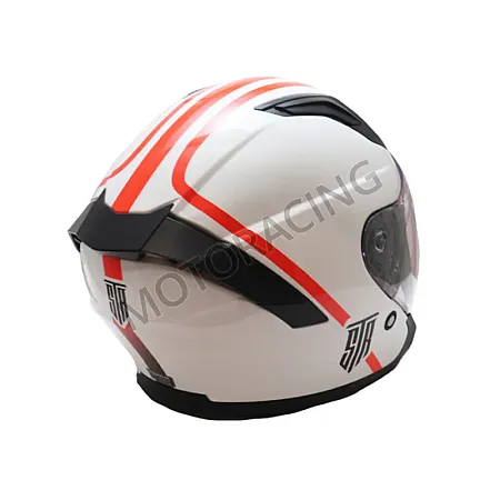 ΚΡΑΝΟΣ ΜΗΧΑΝΗΣ ΑΝΟΙΧΤΟ STR URBANO ΛΕΥΚΟ-ΚΟΚΚΙΝΟ ΜΕ ΕΣΩΤΕΡΙΚΗ ΖΕΛΑΤΙΝΑ ΦΙΜΕ