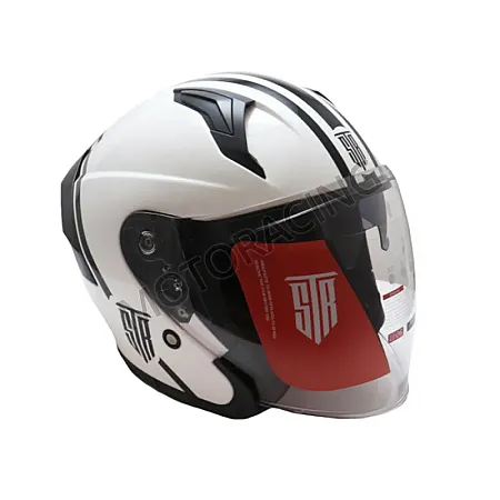 ΚΡΑΝΟΣ ΜΗΧΑΝΗΣ ΑΝΟΙΧΤΟ STR URBANO ΛΕΥΚΟ-ΜΑΥΡΟ ΜΕ ΕΣΩΤΕΡΙΚΗ ΖΕΛΑΤΙΝΑ ΦΙΜΕ