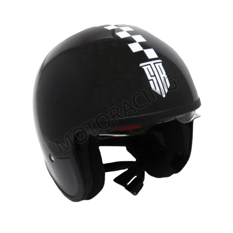 ΚΡΑΝΟΣ ΜΗΧΑΝΗΣ ΑΝΟΙΧΤΟ STR RETRO FLAG ΜΑΥΡΟ