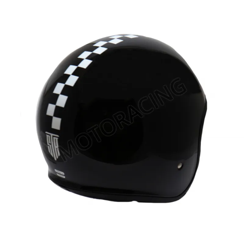 ΚΡΑΝΟΣ ΜΗΧΑΝΗΣ ΑΝΟΙΧΤΟ STR RETRO FLAG ΜΑΥΡΟ