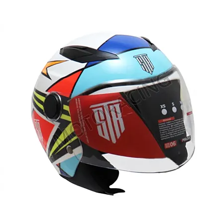 ΚΡΑΝΟΣ ΜΗΧΑΝΗΣ ΑΝΟΙΧΤΟ ΠΑΙΔΙΚΟ STR RAINBOW ΛΕΥΚΟ ΠΟΛΥΧΡΩΜΟ