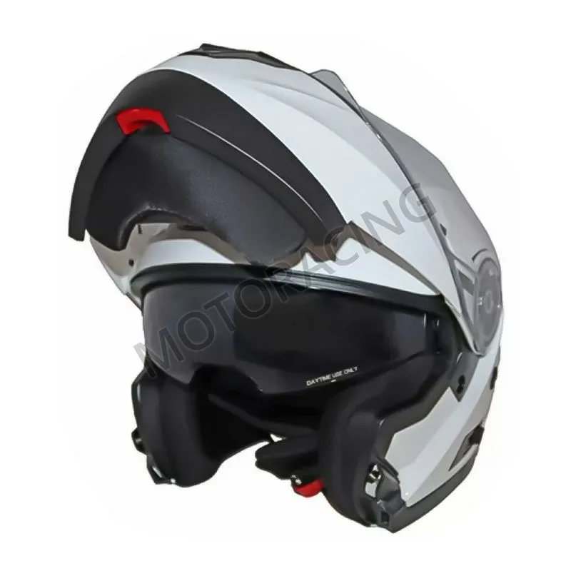 ΚΡΑΝΟΣ ΜΗΧΑΝΗΣ ΣΠΑΣΤΟ CORSA FLIP UP DVS CF159 ΛΕΥΚΟ ΜΕ ΕΣΩΤΕΡΙΚΗ ΖΕΛΑΤΙΝΑ ΦΙΜΕ