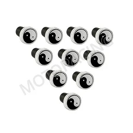 ΒΙΔΕΣ ΦΕΡΙΝΓΚ YIN-YANG ΑΣΗΜΙ (10ΣΕΤ/ΚΙΤ) KEITI