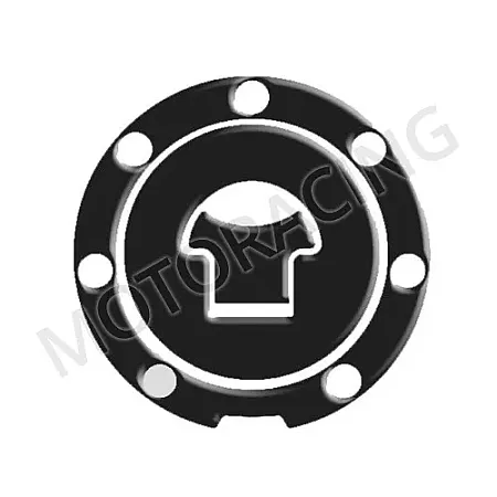 ΑΥΤΟΚΟΛΛΗΤΟ ΤΑΠΑΣ ΡΕΖΕΡΒΟΥΑΡ ΜΗΧΑΝΩΝ HONDA KEITI (RHD-203K) ΜΑΥΡΟ