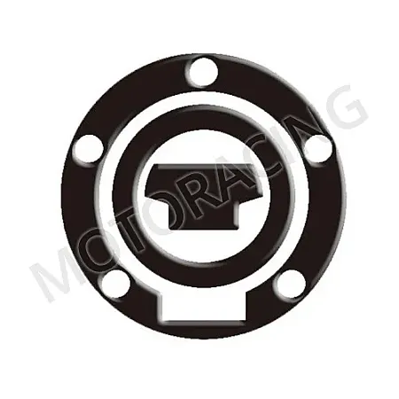 ΑΥΤΟΚΟΛΛΗΤΟ ΤΑΠΑΣ ΡΕΖΕΡΒΟΥΑΡ ΜΗΧΑΝΩΝ YAMAHA KEITI (RYΜ-306K) ΜΑΥΡΟ