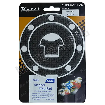 ΑΥΤΟΚΟΛΛΗΤΟ ΤΑΠΑΣ ΡΕΖΕΡΒΟΥΑΡ ΜΗΧΑΝΩΝ HONDA KEITI (RH001CF) CARBON LOOK
