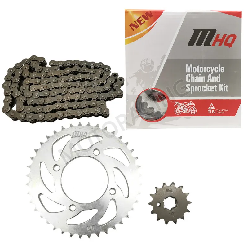 ΣΕΤ ΚΙΝΗΣΗΣ ΓΡΑΝΑΖΙΑ - ΑΛΥΣΙΔΑ YAMAHA CRYPTON S-115 MHQ (14-40-428) X 106 ΔΟΝΤΙΑ - ΕΝΙΣΧΥΜΕΝΗ