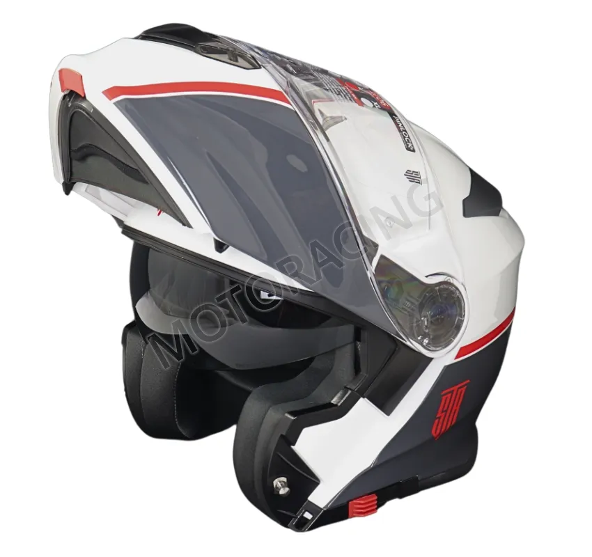 ΚΡΑΝΟΣ ΜΗΧΑΝΗΣ ΣΠΑΣΤΟ STR BALANCE ΜΑΥΡΟ -ΛΕΥΚΟ ΜΕ ΕΣΩΤΕΡΙΚΗ ΖΕΛΑΤΙΝΑ ΦΙΜΕ