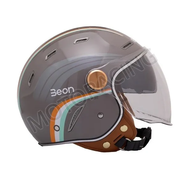 ΚΡΑΝΟΣ ΜΗΧΑΝΗΣ ΑΝΟΙΧΤΟ BEON B-122 ΚΑΦΕ LIGHT - ΜΕ ΣΧΕΔΙΟ ΚΑΙ ΕΣΩΤΕΡΙΚΗ ΖΕΛΑΤΙΝΑ ΦΙΜΕ