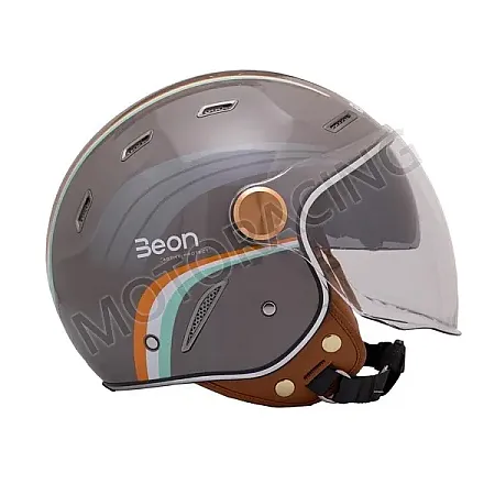 ΚΡΑΝΟΣ ΜΗΧΑΝΗΣ ΑΝΟΙΧΤΟ BEON B-122 ΚΑΦΕ LIGHT - ΜΕ ΣΧΕΔΙΟ ΚΑΙ ΕΣΩΤΕΡΙΚΗ ΖΕΛΑΤΙΝΑ ΦΙΜΕ