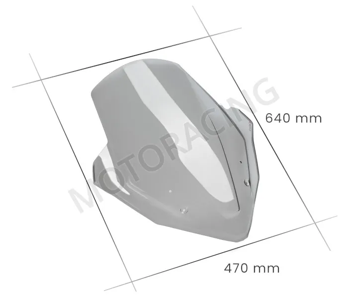 ΖΕΛΑΤΙΝΑ / ΠΑΡΜΠΡΙΖ HONDA NT 1100 '22-'24 PUIG 21219H TOURING SMOKE