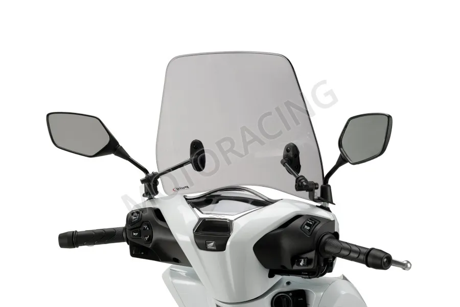ΖΕΛΑΤΙΝΑ / ΠΑΡΜΠΡΙΖ HONDA SH 125i E5 '21-'25 / SH 350i E5 '21-'24 PUIG 20363H TRAFIC SMOKE