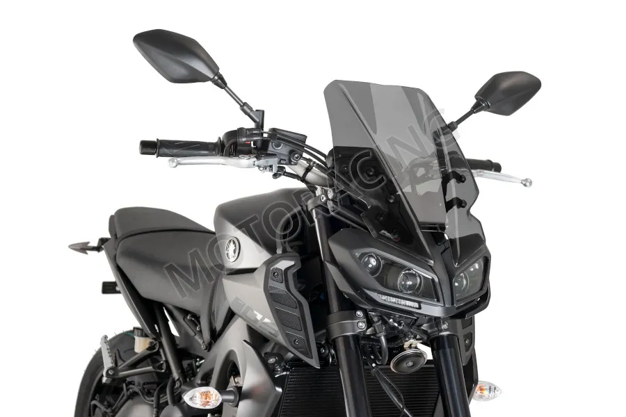 ΖΕΛΑΤΙΝΑ / ΠΑΡΜΠΡΙΖ YAMAHA MT-09 ABS '17-'20 PUIG 9377F TOURING DARK SMOKE