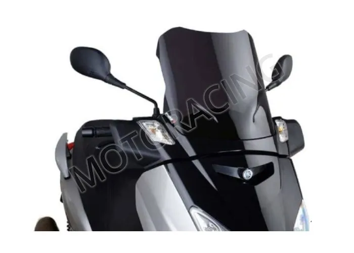 ΖΕΛΑΤΙΝΑ / ΠΑΡΜΠΡΙΖ YAMAHA YP 125R X-MAX '06-'09 / YP 250R X-MAX '05-'09 PUIG 5015N V-TECH LINE ΜΑΥΡΟ