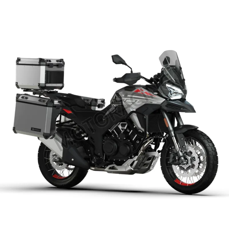 MORBIDELLI T1002VX E5+ ΑΣΗΜΙ-ΜΑΥΡΟ ΜΕ 3 ΒΑΛΙΤΣΕΣ ΑΛΟΥΜΙΝΙΟΥ