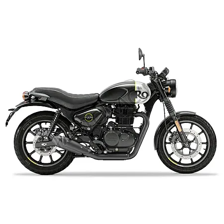ROYAL ENFIELD HNTR 350 REBEL BLACK