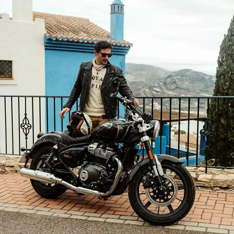 ROYAL ENFIELD SUPER METEOR 650 ASTRAL BLACK