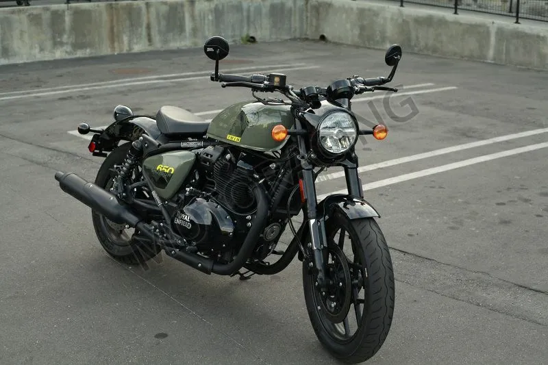 ROYAL ENFIELD SHOTGUN 650 GREEN DRILL