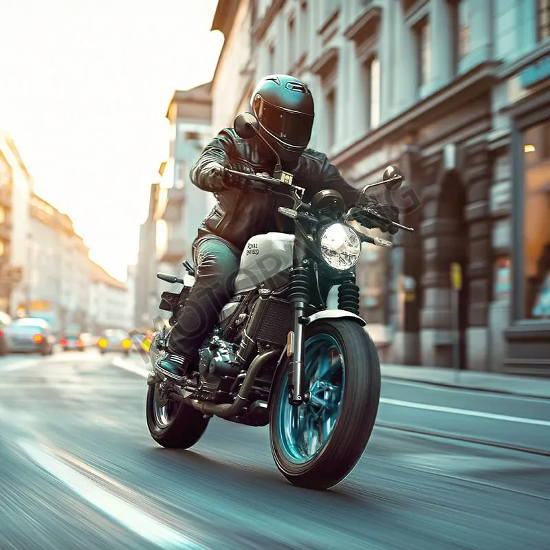 ROYAL ENFIELD GUERILLA 450 BRAVA BLUE