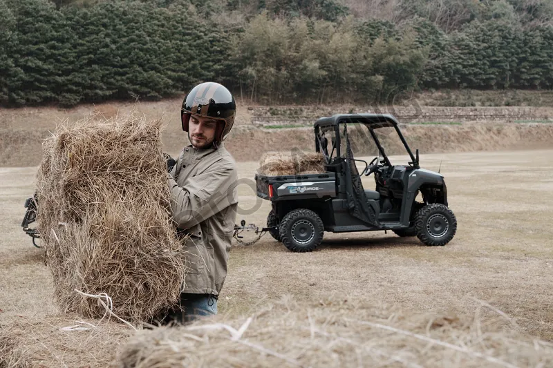 ΑΓΡΟΤΙΚΟ ΟΧΗΜΑ SIDE BY SIDE CF MOTO U6 EV ΓΚΡΙ