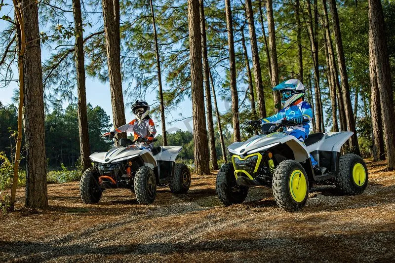 ΠΑΙΔΙΚΗ ΜΗΧΑΝΗ ATV CF MOTO CFORCE EV110 ΑΣΗΜΙ-ΚΙΤΡΙΝΟ