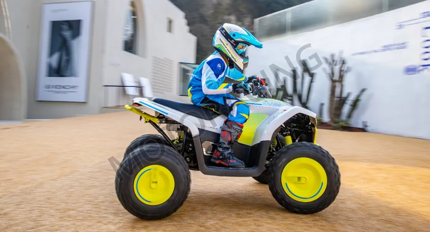 ΠΑΙΔΙΚΗ ΜΗΧΑΝΗ ATV CF MOTO CFORCE EV110 ΑΣΗΜΙ-ΚΙΤΡΙΝΟ