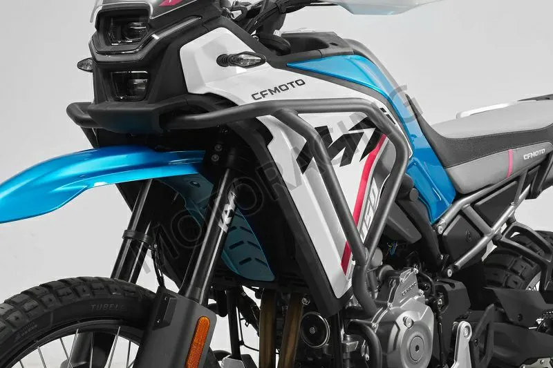 ΠΡΟΣΤΑΤΕΥΤΙΚΑ ΚΑΓΚΕΛΑ ΑΝΩ ΜΕΡΟΥΣ CF-MOTO 450MT ΓΚΡΙ ΓΝΗΣΙΑ