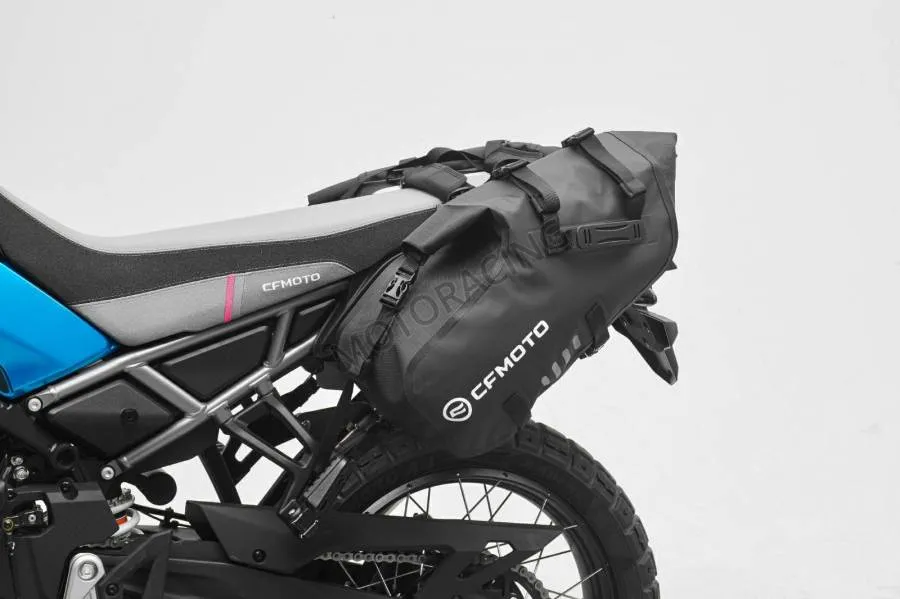 ΑΔΙΑΒΡΟΧΕΣ ΠΛΑΙΝΕΣ ΤΣΑΝΤΕΣ CF-MOTO 450MT ΜΑΥΡΕΣ