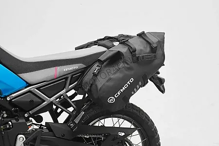 ΑΔΙΑΒΡΟΧΕΣ ΠΛΑΙΝΕΣ ΤΣΑΝΤΕΣ CF-MOTO 450MT ΜΑΥΡΕΣ