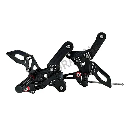 ΣΕΤ ΜΑΡΣΠΙΕ ΟΔΗΓΟΥ ΡΥΘΜΙΖΟΜΕΝΑ CF-MOTO 300SR ΑΛΟΥΜΙΝΙΟΥ ΜΑΥΡΟ ΓΝΗΣΙΟ