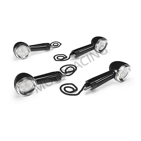 ΣΕΤ ΛΑΜΠΕΣ LED ROYAL ENFIELD HNTR 350 / METEOR 350 4TMX ΜΑΥΡΕΣ ΓΝΗΣΙΕΣ