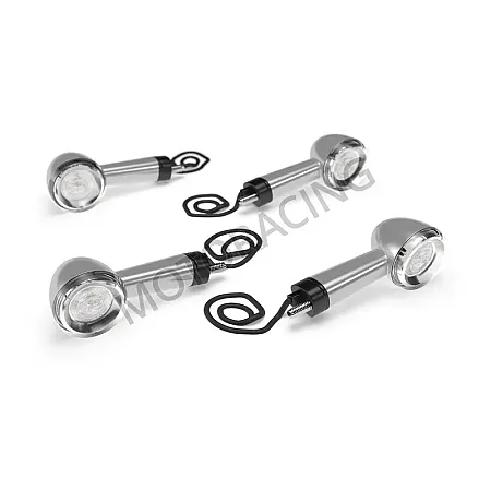 ΣΕΤ ΛΑΜΠΕΣ LED ROYAL ENFIELD HNTR 350 / METEOR 350 4TMX ΑΣΗΜΙ ΓΝΗΣΙΕΣ