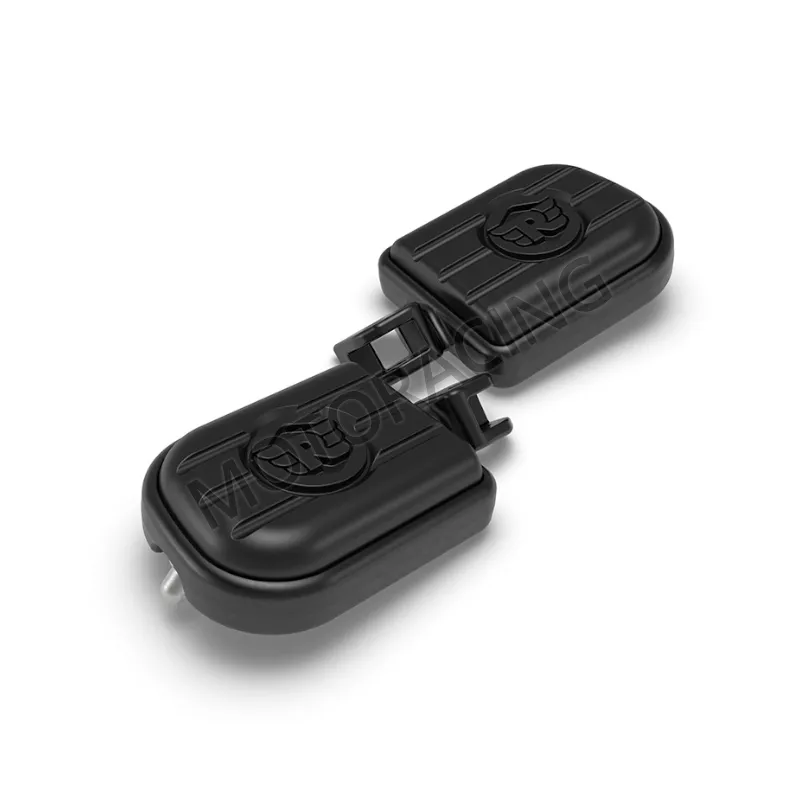 ΣΕΤ ΜΑΡΣΠΙΕ ΟΔΗΓΟΥ / ΣΥΝΟΔΗΓΟΥ ROYAL ENFIELD BULLET 350 / CLASSIC 350 / METEOR 350 ΜΑΥΡΑ ΓΝΗΣΙΑ