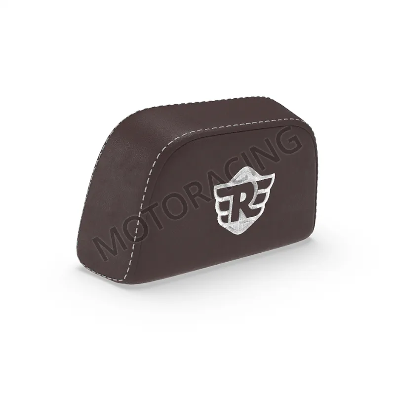 ΣΕΛΑ - ΠΛΑΤΗ ΣΥΝΟΔΗΓΟΥ ROYAL ENFIELD CLASSIC 350 ΚΑΦΕ ΜΕ ΛΕΥΚΟ LOGO ΓΝΗΣΙΑ