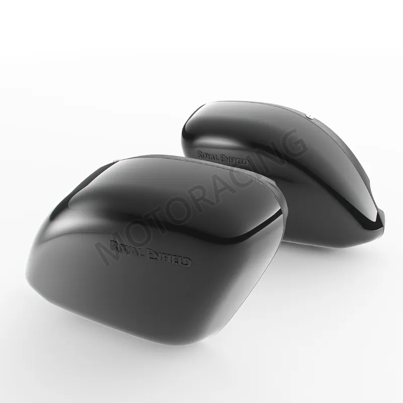 ΣΕΤ ΒΑΛΙΤΣΕΣ ΜΗΧΑΝΗΣ ΠΛΑΪΝΕΣ ROYAL ENFIELD SUPER METEOR 650 LONG HAUL ΜΑΥΡΟ ΓΝΗΣΙΕΣ